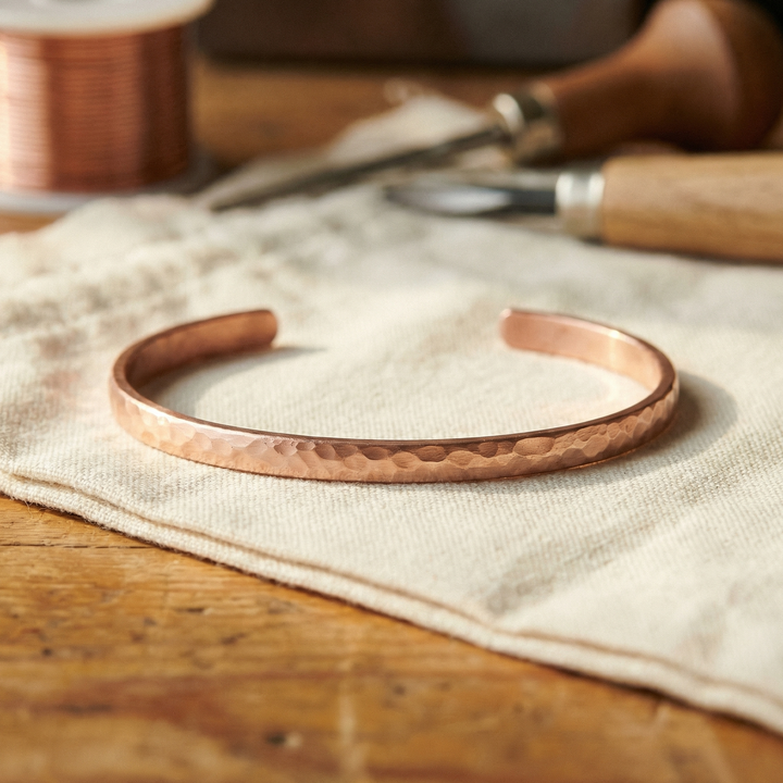 Bracelet de Cheville en Cuivre Sable