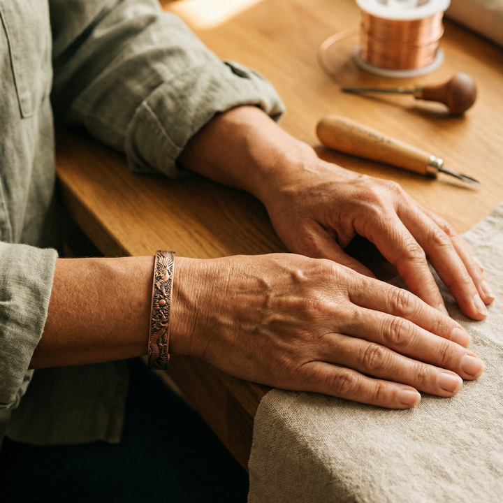 Bracelet en Cuivre Terreau