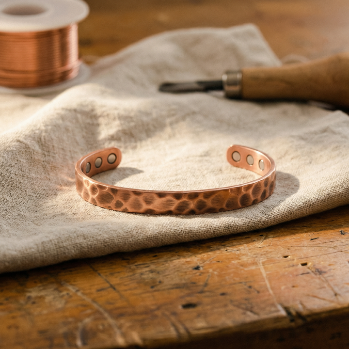Bracelet en Cuivre Sillon
