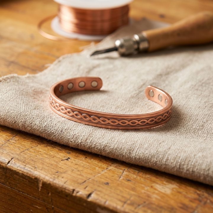 Bracelet en Cuivre Courant