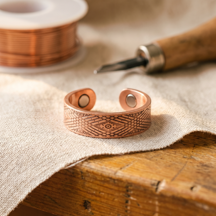 Bague en Cuivre Taillis