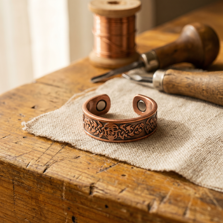 Bague en Cuivre Bourbe