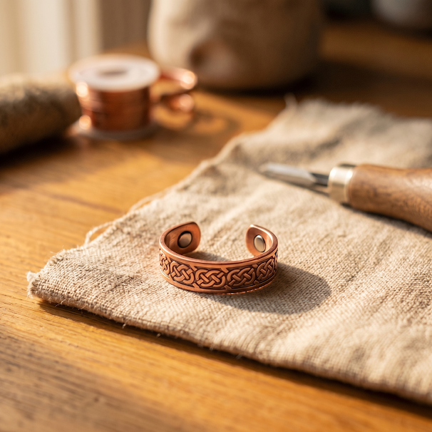 Bague en Cuivre Marécage