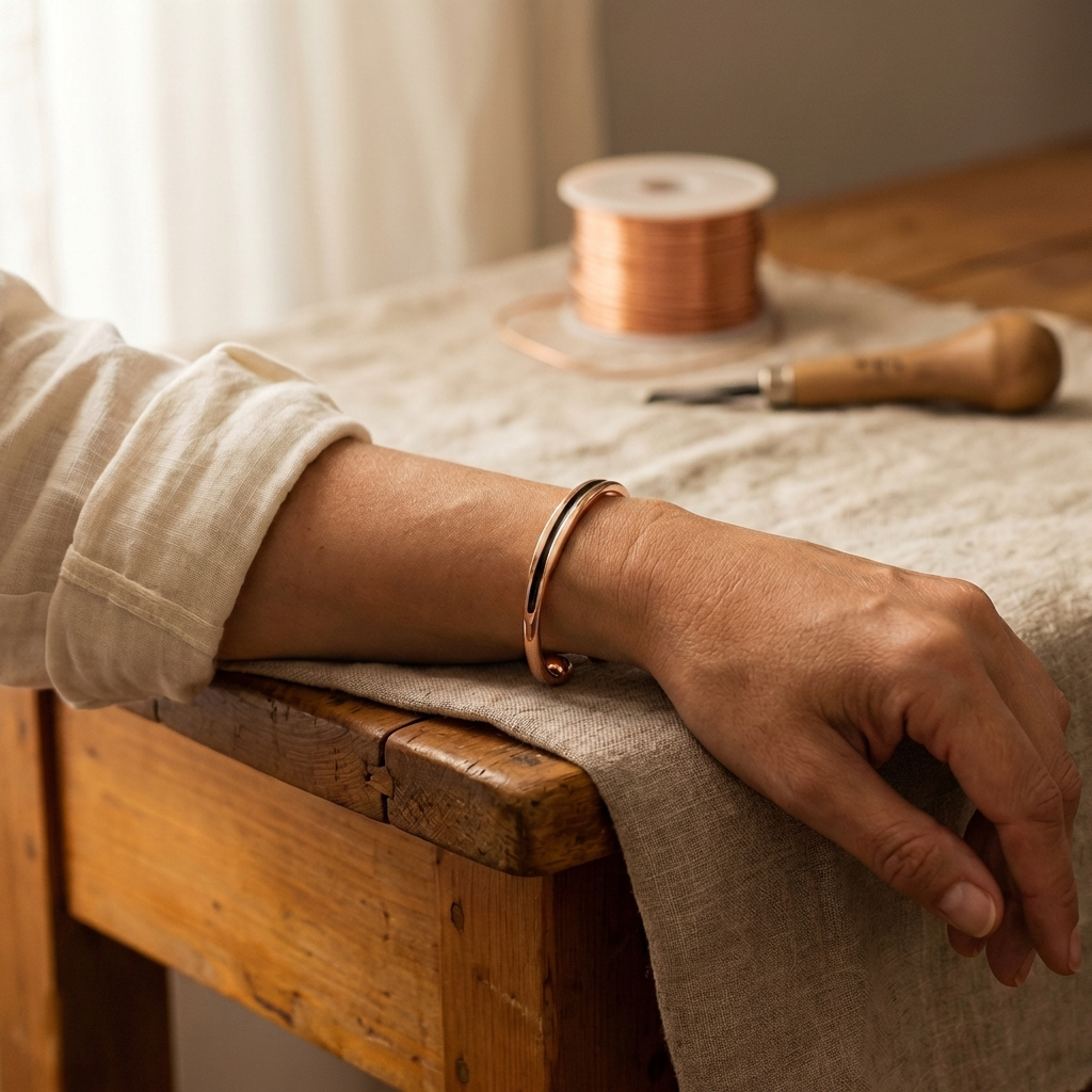 Bracelet en Cuivre Veine
