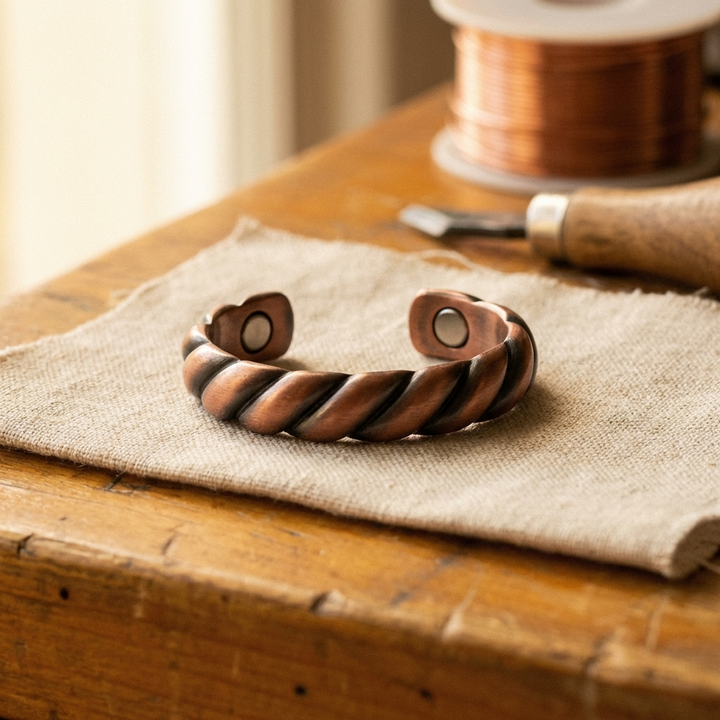 Bague en Cuivre Dent