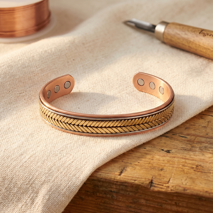 Bracelet en Cuivre Récolte