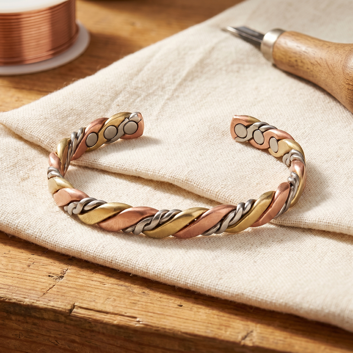 Bracelet en Cuivre Pierre