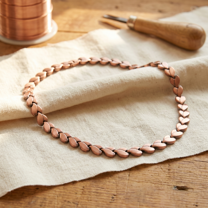 Collier en Cuivre Ronce