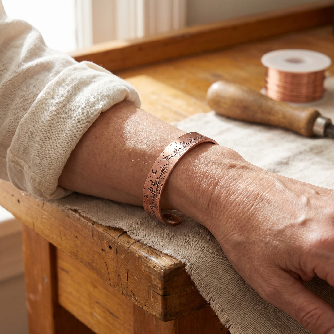 Bracelet en Cuivre Crique