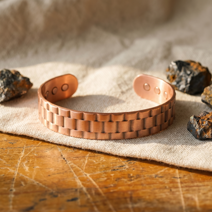 Bracelet en Cuivre Minerai pour Homme