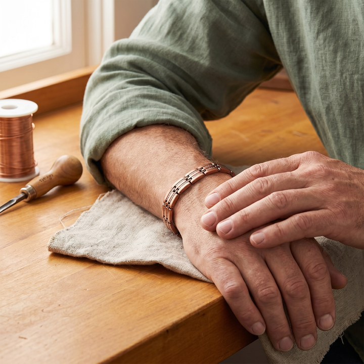 Bracelet en Cuivre Pic pour Homme