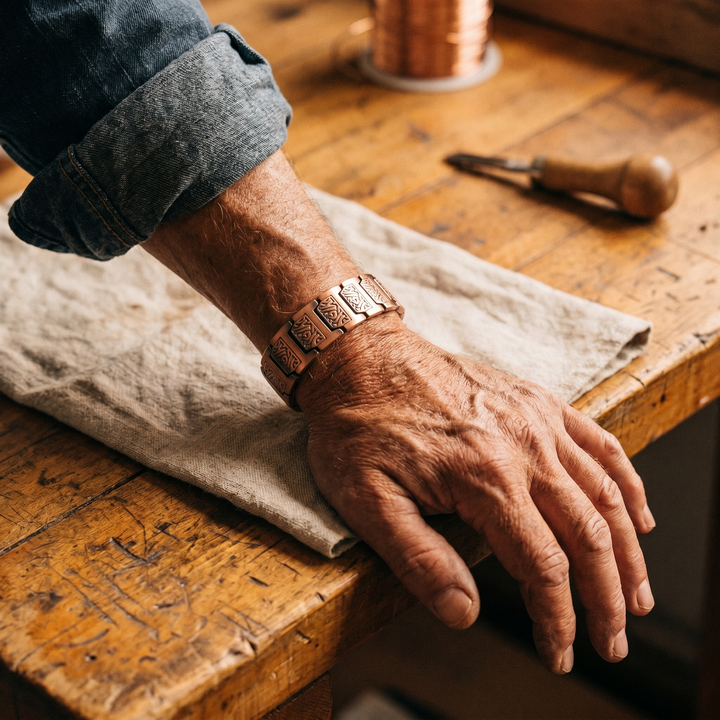 Bracelet en Cuivre Combe pour Homme