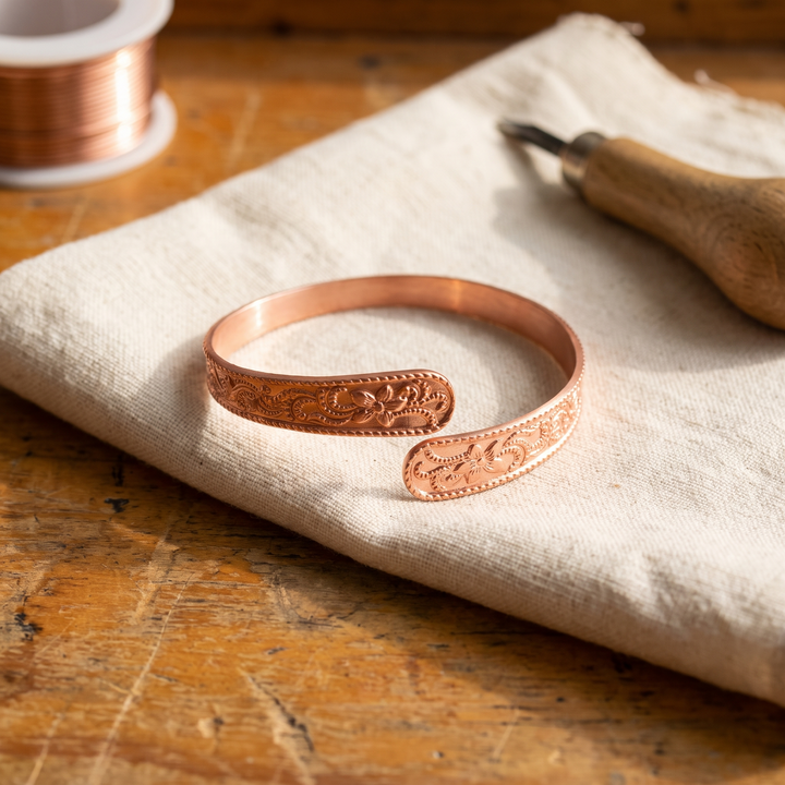 Bracelet en Cuivre Bruyère