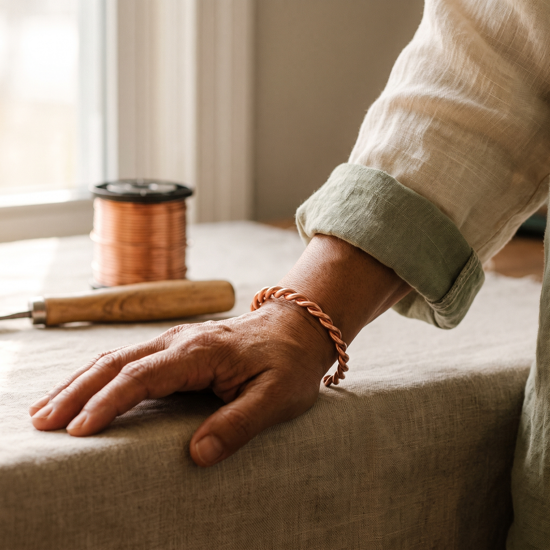 Bracelet en Cuivre Tenseur