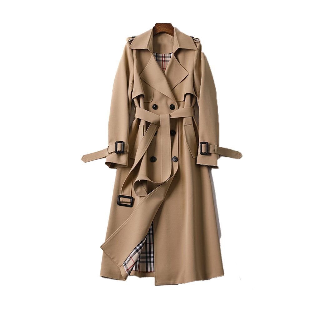Laure | Trench-manteau chic ceinturé pour femmes