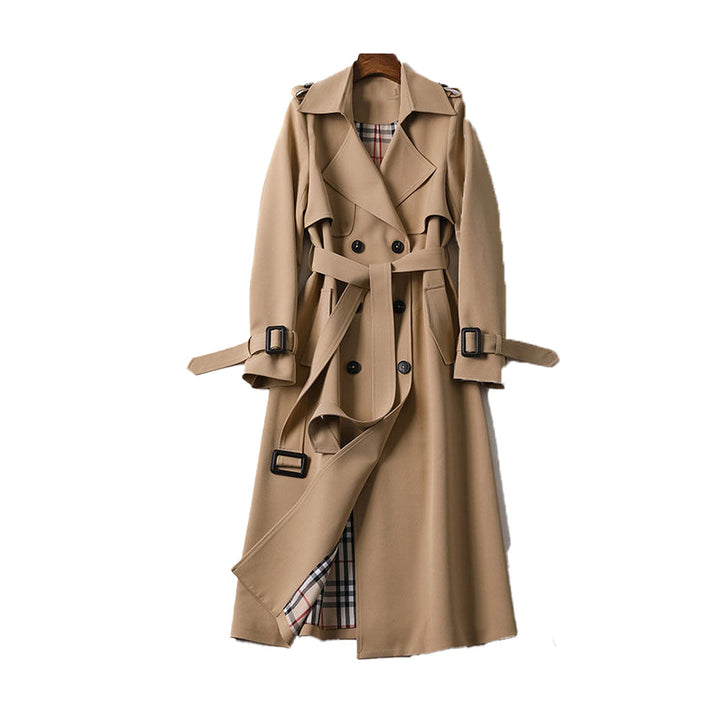 Laure | Trench-manteau chic ceinturé pour femmes