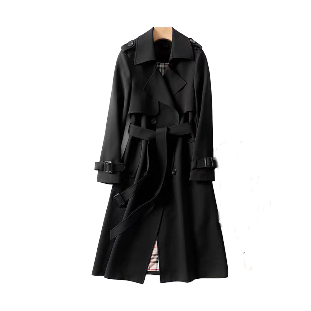 Laure | Trench-manteau chic ceinturé pour femmes