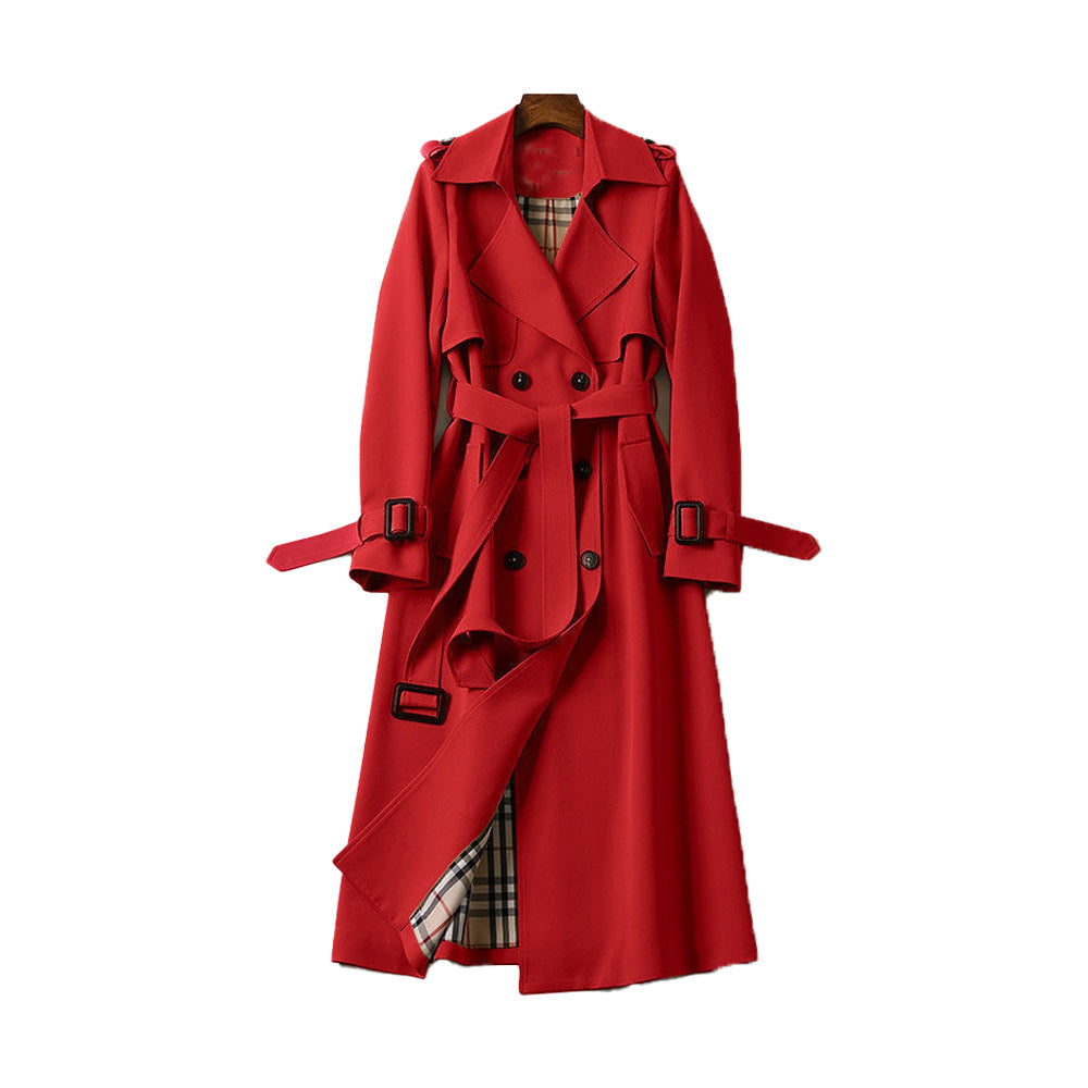Laure | Trench-manteau chic ceinturé pour femmes