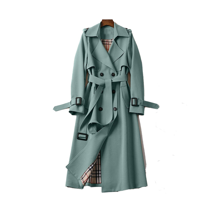 Laure | Trench-manteau chic ceinturé pour femmes
