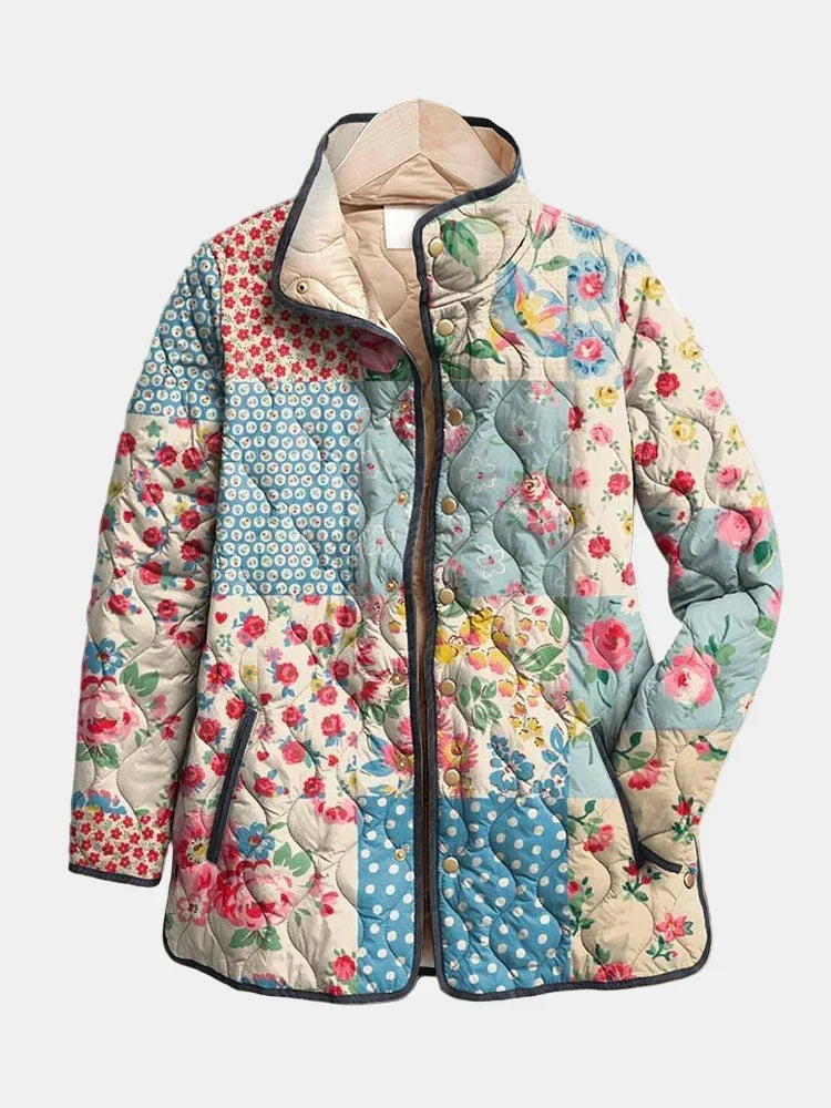 Luce | Doudoune courte chic oversize et matelassée pour femme