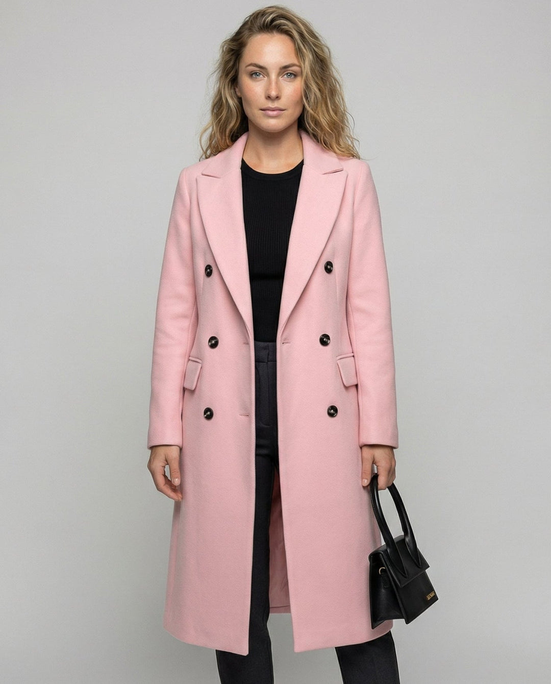 Melis | Trench élégant court à capuche pour femme