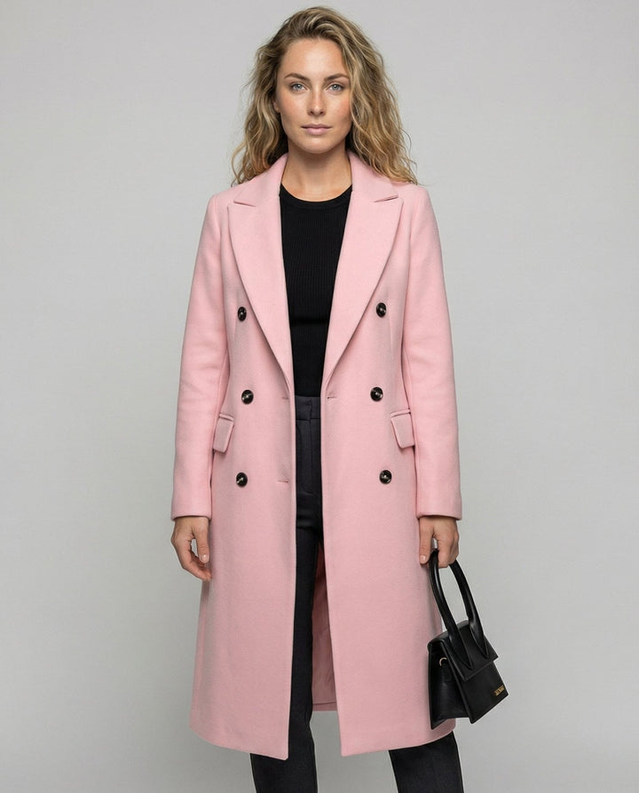 Melis | Trench élégant court à capuche pour femme