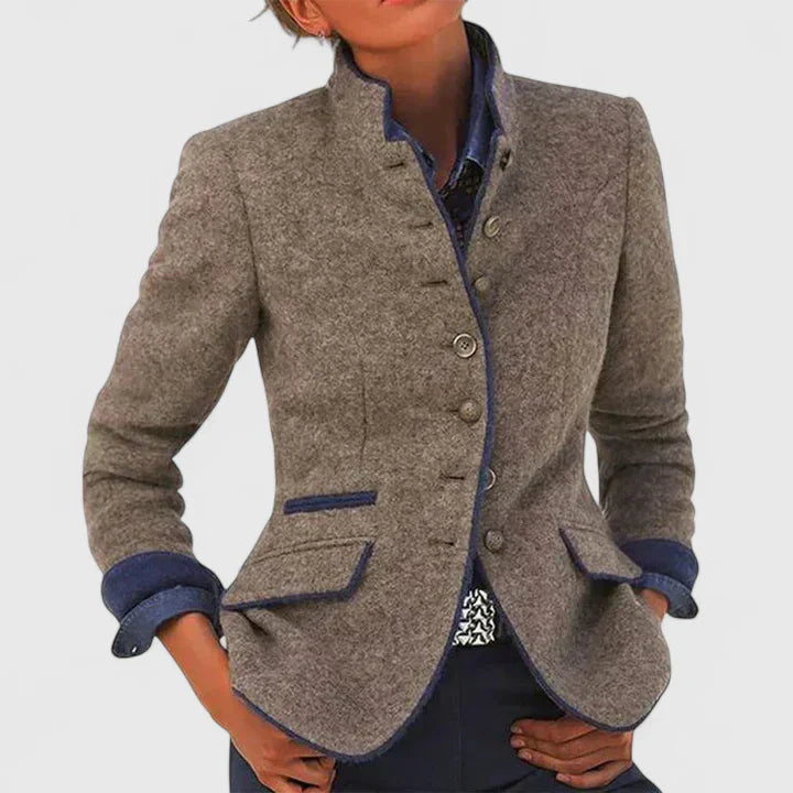 Joséphine | Blazer élégant cintré à boutons pour femme