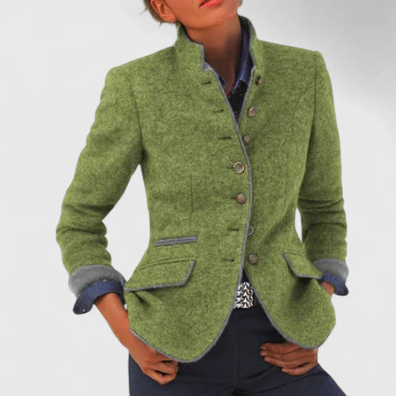 Joséphine | Blazer élégant cintré à boutons pour femme