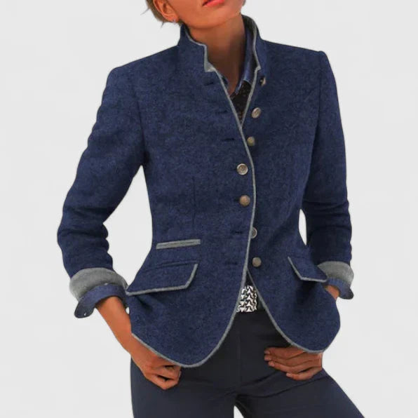 Joséphine | Blazer élégant cintré à boutons pour femme