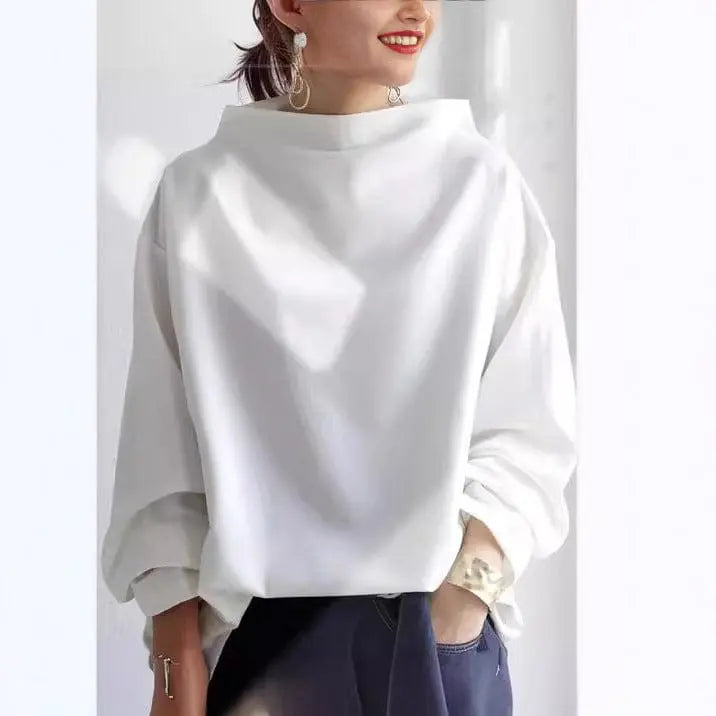 Patrizia | Top élégant à col roulé et manches longues pour femme