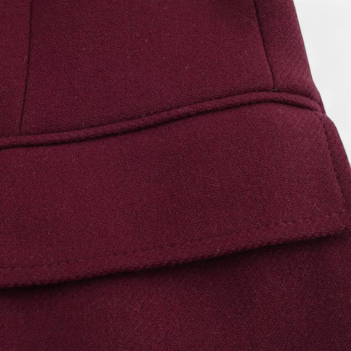 Caméliane | Trench chic long à double boutonnage pour femme