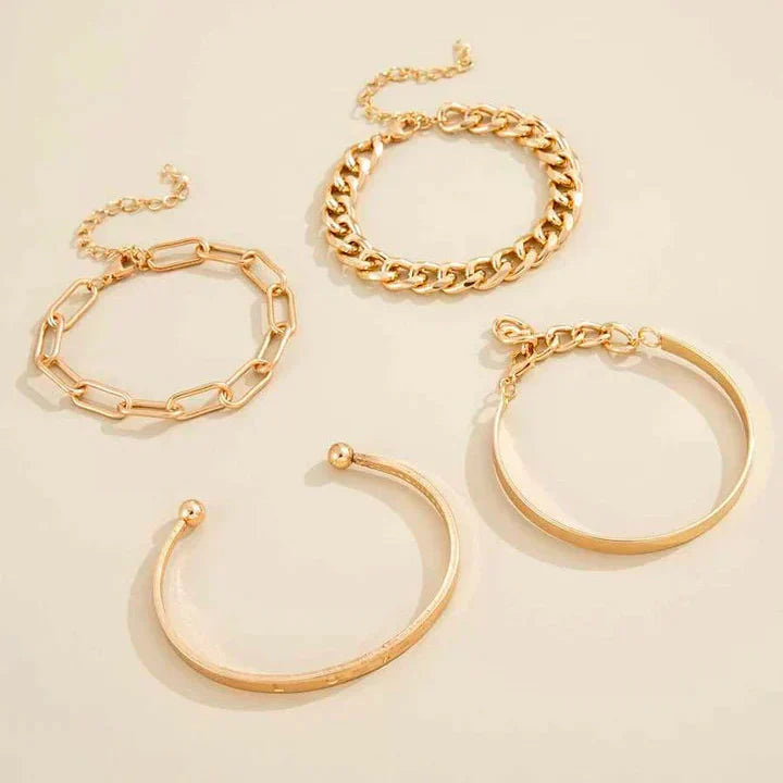 Set Bracciali Élan Mercer en Or Blanc