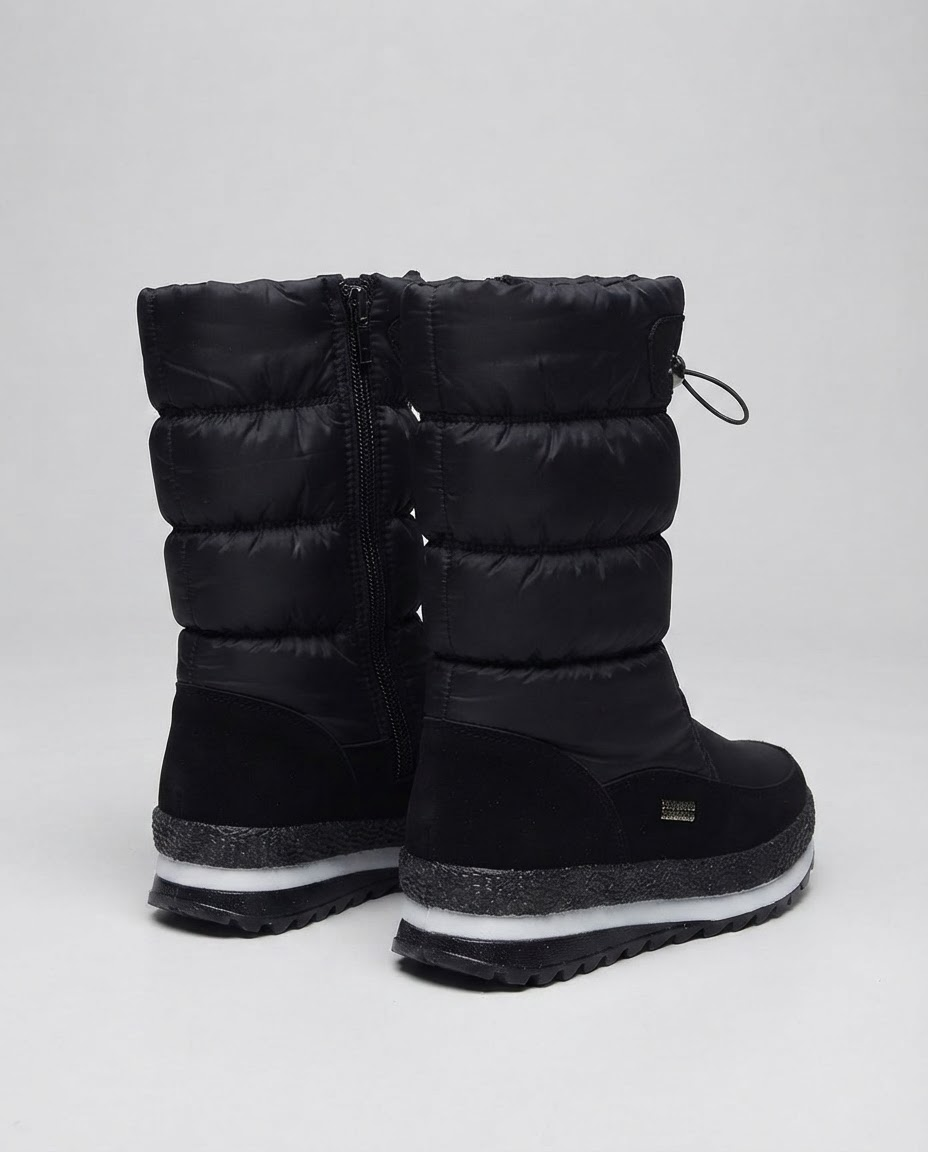 Jeanne | Bottes de neige chic matelassées imperméables à plateforme pour femme