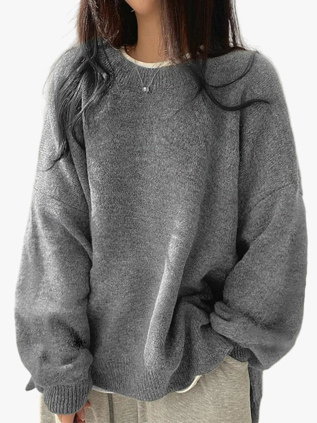 Héloise | Pull élégant col rond pour femme