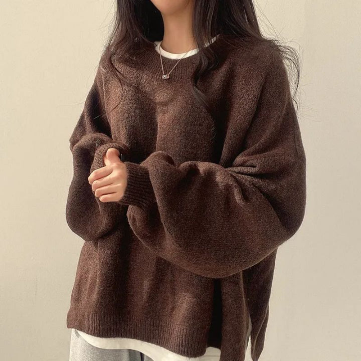 Héloise | Pull élégant col rond pour femme